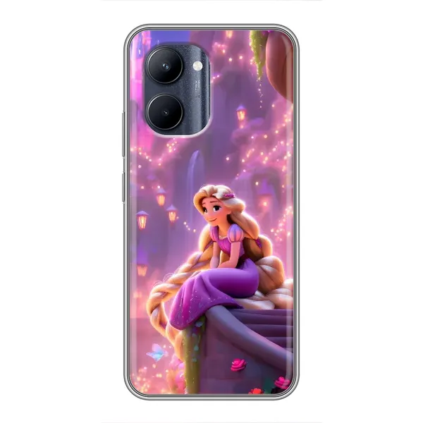 Чохол з принтом «Рапунцель у замку» для Realme C33