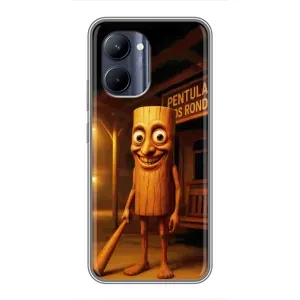 Чохол з мемом Тралалело тралала на Realme C33 (Тунг тунг сахур)