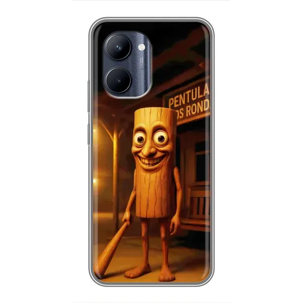 Чехол с принтом «Тунг тунг сахур» для Realme C33 Чехол с принтом «Тунг тунг сахур» для Realme C33