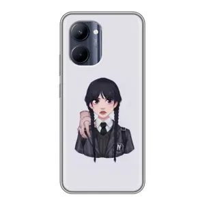 Чохли Венсдей на Realme C33 Уенсдей (AlphaPrint) (Венздей і Річ)