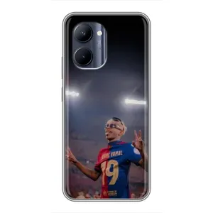 Чехол с принтом «Ямаль на стадионе» для Realme C33