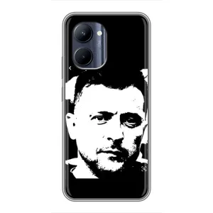 Чехол для Realme C33 (AlphaPrint - с принтом Зеленского)