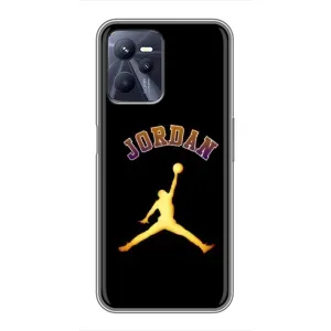 Чохли для Realme C35 - з картинкою JORDAN (AlphaPrint) (Jordan Gold)