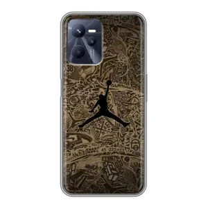 Чохли для Realme C35 - з картинкою JORDAN (AlphaPrint) (Logo Jordan)