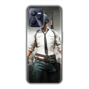 Чехол PUBG для Реалми С35 (AlphaPrint)