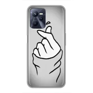 Чохол з принтом «Значок Love» для Realme C35