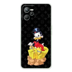 Чехли для Realme C36 - Скрудж МакДак Louis Vuitton (PREMIUMPrint) (Богатство Макдака)