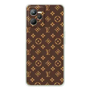 Чохли Луі Вітон для Realme C36 (AlphaPrint - LOUIS VUITTON) (фон LOUIS VUITTON)