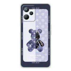 Круті Чохли Луі Віттон для Realme C36 (AlphaPrint) (Медведик LV)
