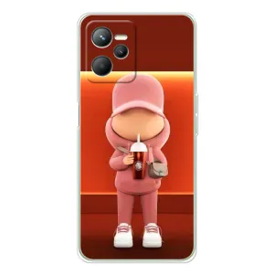 Круті Чохли Луі Віттон для Realme C36 (AlphaPrint) (З Кавою)
