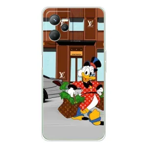 Чехли для Realme C36 - Скрудж МакДак Louis Vuitton (PREMIUMPrint) (Скрудж ЛВ)