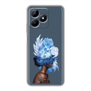 Чехлы (ART) Цветы на Realme C51 (VPrint)