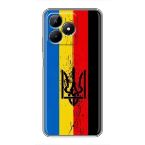 Украинские Чехлы для Realme C51 с картинкой УПА (AlphaPrint)