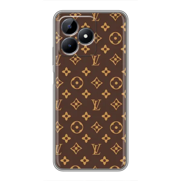Чохол з принтом «фон LOUIS VUITTON» для Realme C51
