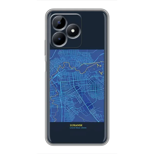 Чехол с принтом «Гуганск» для Realme C51