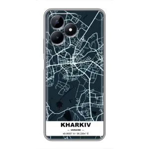 Чехол с принтом «Харьков» для Realme C51