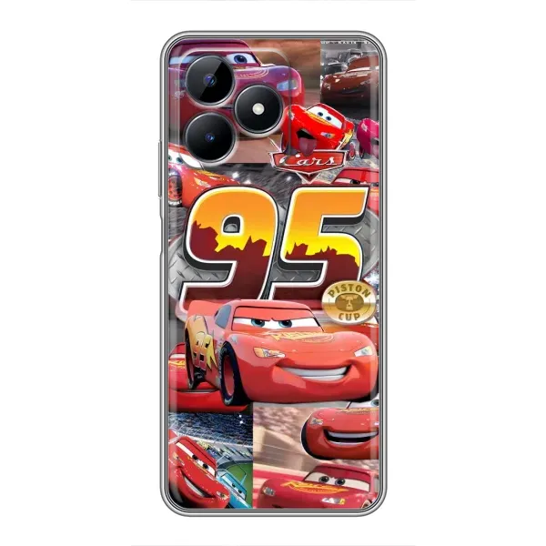 Чохол з принтом «Колаж Блискавка Маквін» для Realme C51