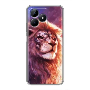 Чехол с принтом «Красочный Лев» для Realme C51