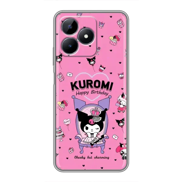 Чехол с принтом «KUROMI» для Realme C51 Чехол с принтом «KUROMI» для Realme C51
