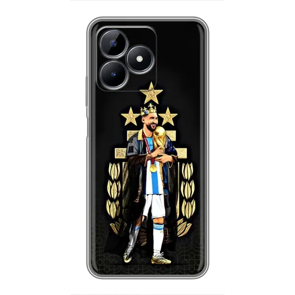 Чехол с принтом «Месси Король» для Realme C51 Чехол с принтом «Месси Король» для Realme C51