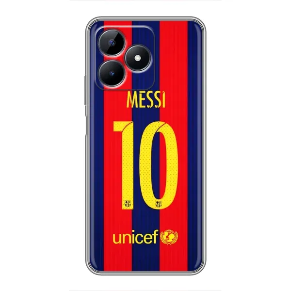 Чохол з принтом «Messi Barca 10» для Realme C51 Чохол з принтом «Messi Barca 10» для Realme C51
