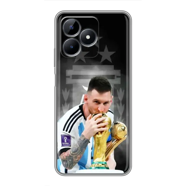 Чехол с принтом «Месси Чемпион» для Realme C51 Чехол с принтом «Месси Чемпион» для Realme C51
