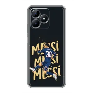Чохли для Realme C51 (Leo чемпіон) (AlphaPrint) (Messi ПСЖ)