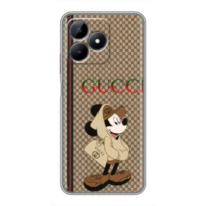 Чехлы ГУЧЧИ для Реалми С51 (AlphaPrint) (Mickey GUCCI)