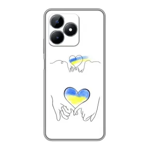 Чохол для Патріота України Realme C51 - (AlphaPrint) (Мир Україні)