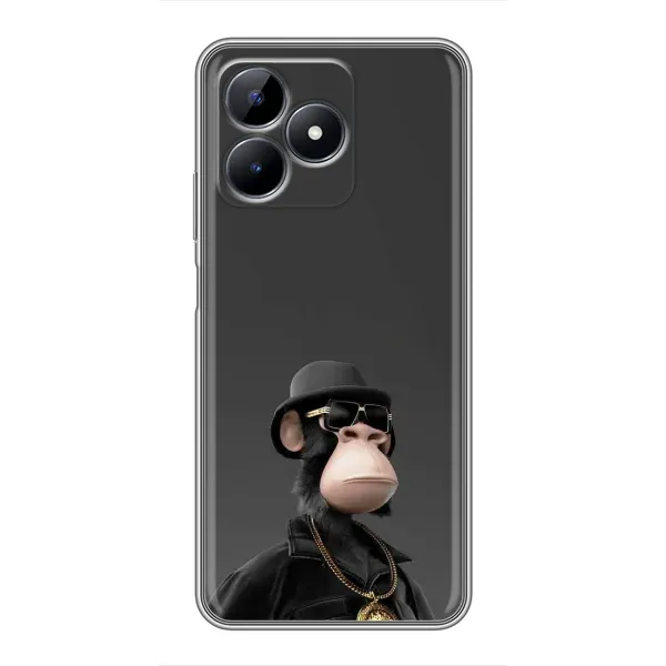 Чехол с принтом «Обезьяна NFT» для Realme C51 Чехол с принтом «Обезьяна NFT» для Realme C51