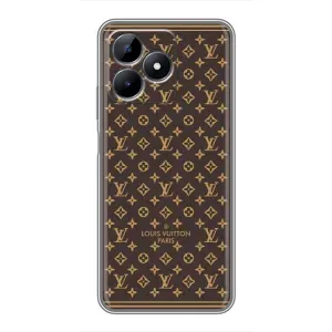 Чохли Луі Вітон для Realme C51 (AlphaPrint - LOUIS VUITTON) (шпалери LV)