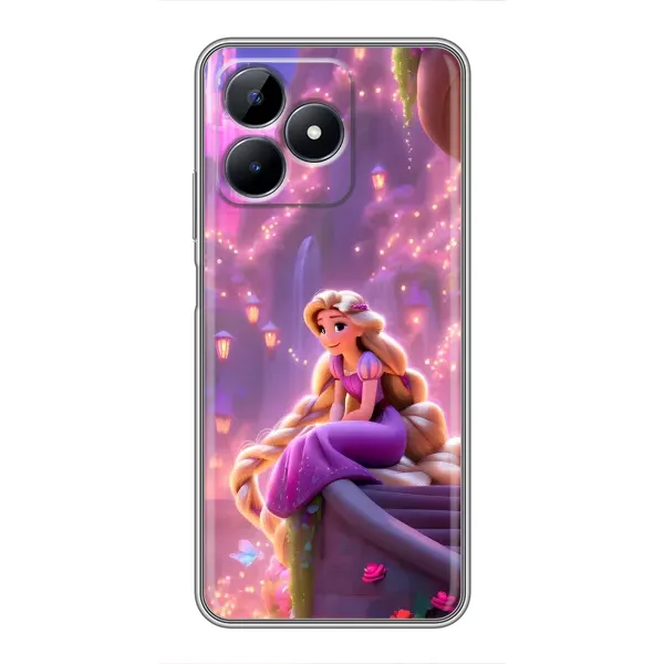 Чохол з принтом «Рапунцель у замку» для Realme C51