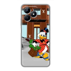 Чехлы для Realme C51 - Скрудж МакДак Louis Vuitton (PREMIUMPrint) (Скрудж ЛВ)