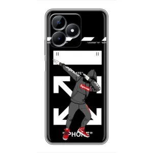 Чехол для Realme C51 с картинкой Supreme (AlphaPrint)