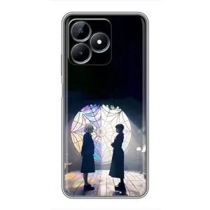 Чохли Венсдей на Realme C51 Уенсдей (AlphaPrint) (Венздей та Інід)