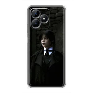 Чохол з дизайном Венздей 2 на Realme C51 (Темний стиль Венздей)