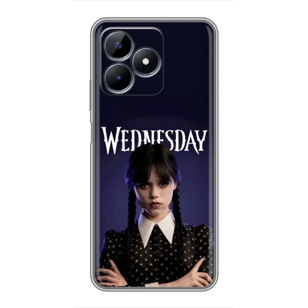 Чехол с принтом «Wednesday» для Realme C51 Чехол с принтом «Wednesday» для Realme C51