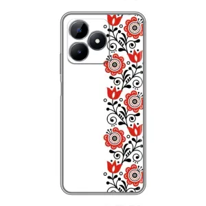 Чохол для Патріота України Realme C51 - (AlphaPrint) (Яскрава вишиванка)