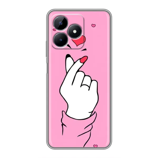 Чохол з принтом «Знак Love» для Realme C51 Чохол з принтом «Знак Love» для Realme C51