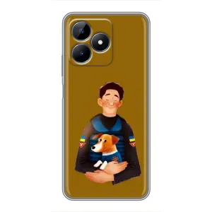 Чохли з картинкою собаки Патрон для Realme C51 (AlphaPrint) (ЗСУ Патрон)