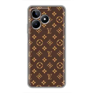 Чохли Луі Вітон для Realme C53 (AlphaPrint - LOUIS VUITTON) (фон LOUIS VUITTON)