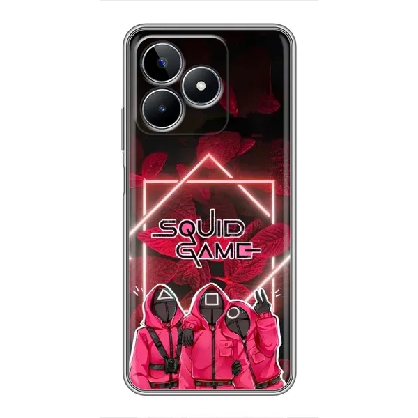 Чохол з принтом «Охоронці Гра кальмара» для Realme C53 Чохол з принтом «Охоронці Гра кальмара» для Realme C53