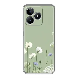 Чохол з квітковим принтом на RealMe C53
РєалМє С53 (Квіти на зеленому)