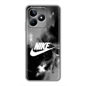 Чохол для Realme C53 - з принтом Найк (AlphaPrint) (Лого Найк)