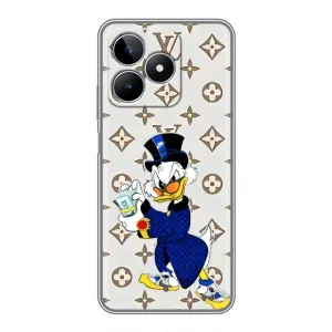 Чехлы для Realme C53 - Скрудж МакДак Louis Vuitton (PREMIUMPrint) (Макдак на стиле)