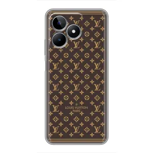 Чохли Луі Вітон для Realme C53 (AlphaPrint - LOUIS VUITTON) (шпалери LV)
