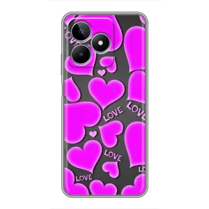 Чехлы для любимой на RealMe C53
РєалМє С53 (VPrint) (Pink hearts)