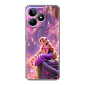 Чохол Рапунцель для Realme C53 (Рапунцель у замку)