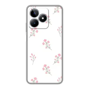 Чохол з квітковим принтом на RealMe C53
РєалМє С53 (Рожеві квіти)