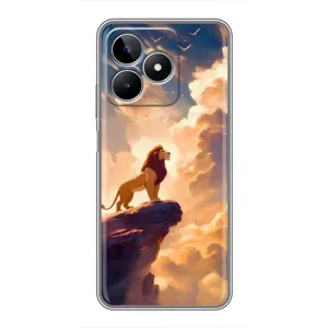 Чохол Король лев на RealMe C53
РєалМє С53 (Сімба на скелі)